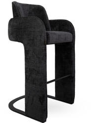 MaMaison BORA Modern Bárszék Fekete Kárpittal (KHM-MM001501100354) - prodis