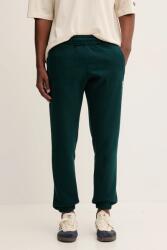 Adidas melegítőnadrág Trefoil Essentials zöld, sima, JZ3585 - zöld M