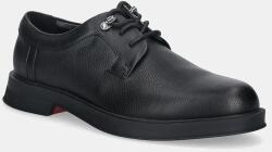 HUGO bőr félcipő Lenner - fekete Férfi 44