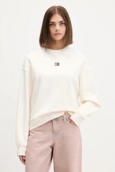 Tommy Hilfiger pamut melegítőfelső fekete, nyomott mintás, DW0DW17325 - bézs S