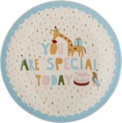 Bloomingville Celebrate farfurie copii, 16 cm, albastru (82063092) Set pentru masa bebelusi