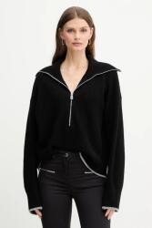 PINKO pulóver gyapjúkeverékből - fekete M - answear - 75 990 Ft