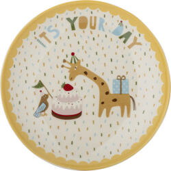 Bloomingville Celebrate farfurie copii, 16 cm, galben (82072665) Set pentru masa bebelusi