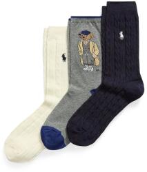 Ralph Lauren zokni 3 pár sötétkék, 455982948 - sötétkék Univerzális méret