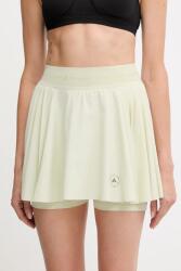 adidas by Stella McCartney sportos szoknya bézs, mini, harang alakú, JW4573 - bézs S