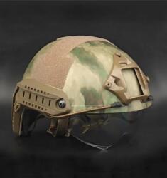 DRAGOWA Tactical Taktikai sisak Fast MH Charger szemüveggel, FG (tanúsítvány nélkül)