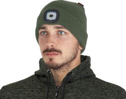 BENNON sapka LED-es zseblámpával LUMOS USB LED, zöld