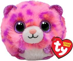 Ty Beanie Balls Plüss Gombós Topaz Rózsaszín Leopárd (TY42541) - liliputjatek