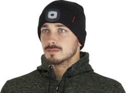 BENNON sapka LED-es zseblámpával LUMOS USB LED, fekete