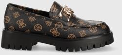 Guess mokaszin FL7ILR FAL14 barna, női, platformos, FLJULLFAB19 - barna Női 40