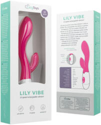 EasyToys Lily 2.0 - akkus, csiklókaros vibrátor (pink)