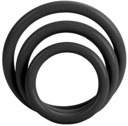 CalExotics Calexotics- Tri-rings Három Darab Péniszgyűrű Fekete (d-223999)