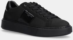 Karl Lagerfeld bőr sportcipő MAXI KUP RSG fekete, KL52218 - fekete Férfi 42