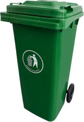 Leziter Hulladéktároló 120L zöld (LKU-120Z) - platinashop