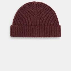 BOSS gyapjú sapka BECKHAM X BOSS - burgundia Univerzális méret