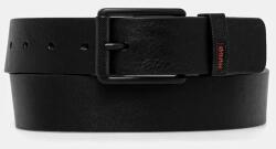 HUGO bőr öv fekete, 50553992 - fekete 95