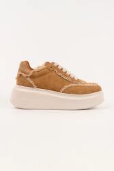 KARL LAGERFELD velúr sportcipő ANAKAPRI U - barna Női 37