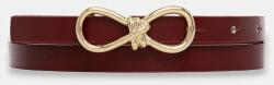 HUGO bőr öv bordó, 50554103 - burgundia 70