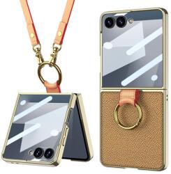 GKK Husă GKK LANYARD cu curea Samsung Galaxy Z Flip7 5G galben
