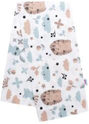  Flanel mintás textilpelenka - Barna erdei állatok