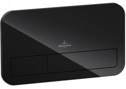 Villeroy & Boch Clapeta actionare rezervor WC incastrat, Villeroy&Boch ViConnect, sticla negru lucios, 922400RB (922400RB)