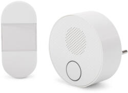 Entac Hálózati Ajtócsengő, Árramforrást Nem Igénylő IP44 Adókészülékkel (EDB-AC-44-K) (EDB-AC-44-K)