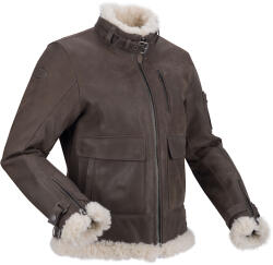 SEGURA Lady Krugger Motoros Bőrdzseki, Barna