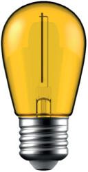 Avide Dekor LED Filament fényforrás 1W E27 Sárga (ABDLS44F-1W-Y) (ABDLS44F-1W-Y)