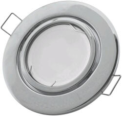 Avide GU10 Keret Normál Forgatható Króm (ABGU10F-NS-CH) (ABGU10F-NS-CH)