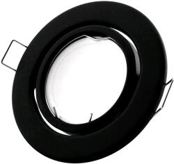 Avide GU10 Keret Normál Forgatható Fekete (ABGU10F-NS-B) (ABGU10F-NS-B)