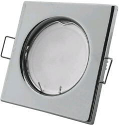 Avide GU10 Keret Négyzetes Króm (ABGU10F-S-CH) (ABGU10F-S-CH)