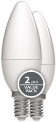 Avide LED Candle Twin Pack 6.5W E14 WW 3000K (ABC14WW-6.5W-APTP) (ABC14WW-6.5W-APTP)