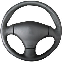  Peugeot 206 bőr kormányvédő - méretpontos, varrható kivitel (KVPE1) - royaltuning