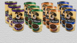 Dog Menue MIX Kutyakonzerv 12x1240g - tenyesztoitap