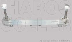 Peugeot 208 2012-2015 - Első lökhárító belső merevítő (alumínium)