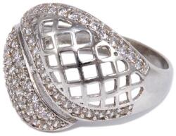 Ékszershop Köves áttört ezüst gyűrű (2154745)