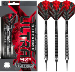 Harrows Dart szett Harrows soft 18g, Supergrip Ultra 90% wolfram gravírozott