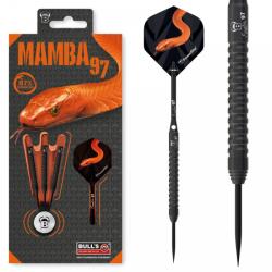 BULL'S Darts Dart szett BULL'S Mamba 97 M3 Steel 25g 97% gravírozott