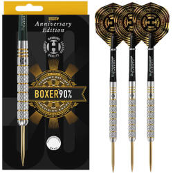 Harrows DART SZETT STEEL HARROWS BOXER PARALLEL, 23G, 90% WOLFRAM gravírozott