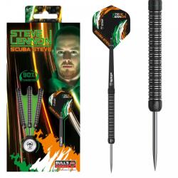 BULL'S Darts Dart szett BULL'S Steve Lennon Steel 24g 90% Gravírozott