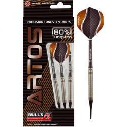 BULL'S Darts dart szett Bull's Artos AR2 soft 18gr 80% Gravírozott