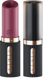 Satisfyer Pro 2 Kiss pulzáló és vibráló csiklóizgató bordó