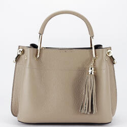 SOFILINE Geanta taupe deschis medie din piele naturala 8939 122 (8939TAUPE)