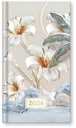 Vectraline Zsebnaptár VECTRALINE álló fehér lapos vegyes mintás 2026 - fotoland