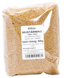 Paleolit Mustármag egész sárga 500g White mustard - Sinapis Alba - zamborigyumolcsle