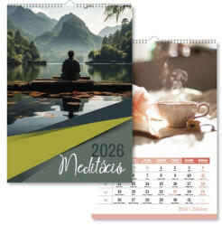 PD Calendar Naptár fali pd Meditáció 30x42 cm 2026