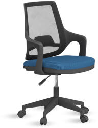 Cilek Scaun ergonomic Flex albastru pentru camera copii, cu roti si spatar ventilat (21.08.8514.00)