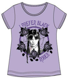 Sun City Wednesday Black Roses gyerek hosszú póló, felső (85SNXYE10258B8)