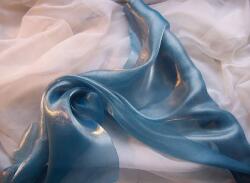  Szatén-organza (142 cm * 10 m) türkiz