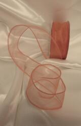  organza szalag drótos széllel (3, 8 cm * 10 m)-17693